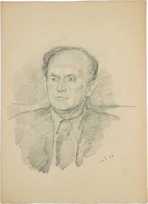 Бруни Лев Александрович. Силуэт В.Г. Лидина